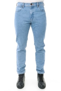 WRANGLER RIVER spodnie proste tapered jeansy W36 L32