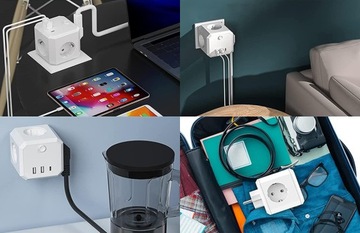 ЭЛЕКТРИЧЕСКИЙ РАСПРЕДЕЛИТЕЛЬ 7 В 1 СИЛОВОЙ РАЗДЕЛИТЕЛЬ 4000 Вт