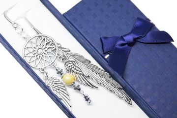 ZAKŁADKA DO KSIĄŻKI łapacz snów jadeit hematyt