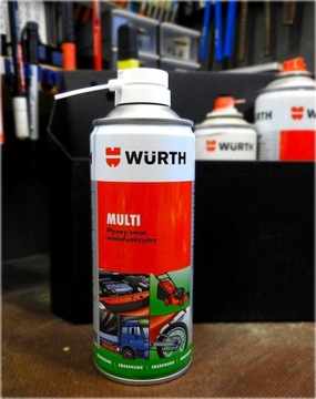 WURTH Rust Remover Remover Grease Oil 400 мл Универсальный универсальный препарат 5 в 1