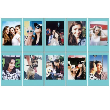 Картридж с пленкой FUJIFILM Instax Mini 10 Blue Frame