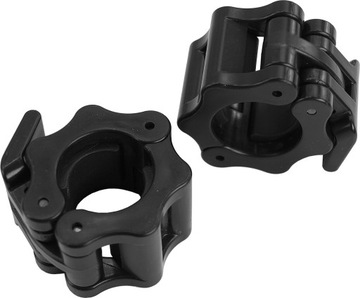 Zaciski szczękowe na gryf 30 mm BLACK 2szt. klamrowe