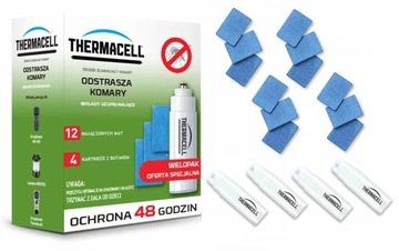 WKŁADY ZAPAS DO URZĄDZEŃ THERMACELL ZESTAW NA 48H