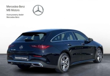 Mercedes CLA C118/X118 Shooting Brake Facelifting 1.3 200 163KM 2025 Mercedes-Benz CLA SalonPL AMG Line Panorama Tempomat LED Kamera FV VAT23, zdjęcie 4