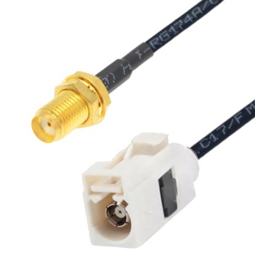 Pigtail Fakra B zásuvka Sma zásuvka RG174 5 m