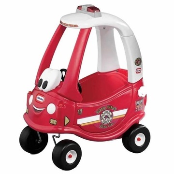 Little Tikes Cozy Coupe Straż Jeździk Auto 172175 PCHACZ SAMOCHÓD ATESTY