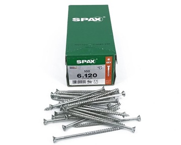 Wkręty konstrukcyjne stożek SPAX 6x120 WIROX TX30