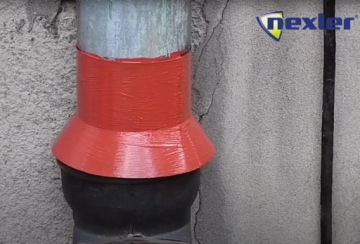 NEXLER IZOFOL ROOF 10KG ГРАФИТ RAL 7024 жидкий рубероид, черепица, черепица