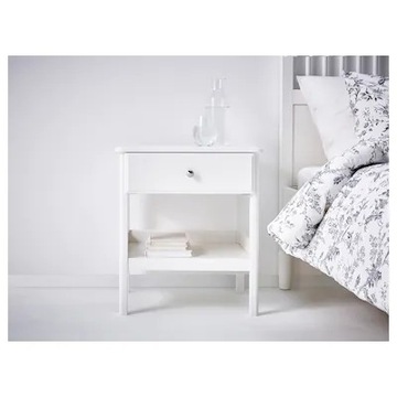 IKEA TYSSEDAL Stolik nocny biały 51x40 cm