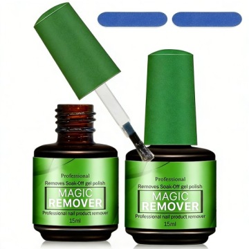 Magic Gel Nail Polish Remover. Средство для снятия гелевого лака, 2 шт., бесцветное