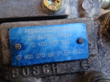 MERCEDES-BENZ VITO VIANO W638 ČERPADLO VSTŘIKOVAČE 6010706001