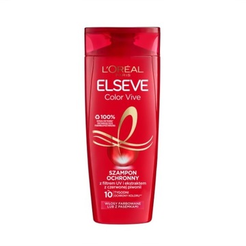 L'Oreal Paris Elseve Color-Vive szampon ochronny do włosów farbowanych 400m