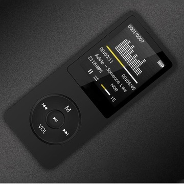 MP3-плеер BLUETOOTH5.0 ДИКТОФОН 16 ГБ ЖК-дисплей Электронная книга FM