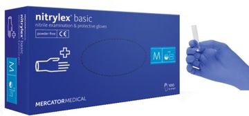 Rękawiczki nitrylowe nitrylex basic M
