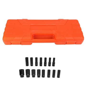 15 шт./компл., набор инструментов для головок 1/2 дюйма глубиной 10-32 мм для гаражной мастерской