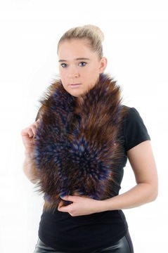 SZAL FUTRZANY OBSZYCIE FUTERKOWE EKO-FUTRO JENOT