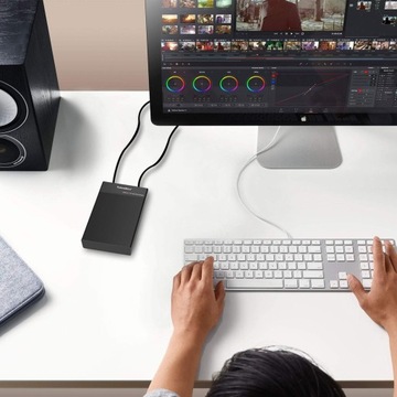 Чехол для жесткого диска 3,5/2,5 дюйма USB 3.0 для SATA и жестких дисков с USB-кабелем