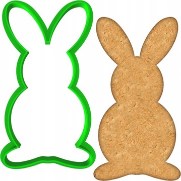 FOREMKA WIELKANOCNA Wykrawacz do Pierników WIELKANOC Zając Zajączek 9,5cm