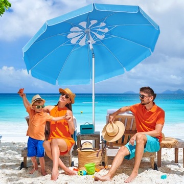 ПЛЯЖНЫЙ ЗОНТ В ФОРМЕ ЛЕПЕСТКА С МАЛЕНЬКИМ СТОЯЧКОМ (АЛЮМИНИЕВЫЙ СТОЙК)