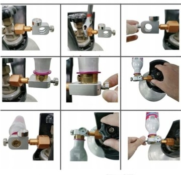 Przetoczka Do Sodastream Quick Connect Terra Duo Art Nabój Pink System