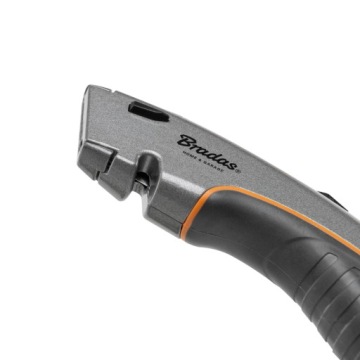 Универсальный нож Металлический Тапецияк - лезвие 19 мм DIY -KN190204/B