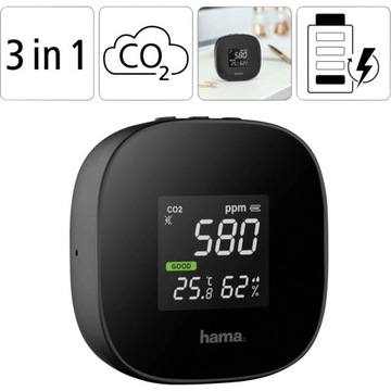 Измеритель температуры и влажности CO2