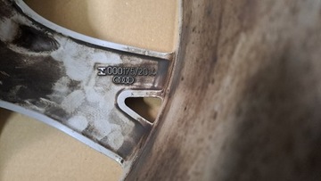 4× DISK HLINÍK AUDI OE A4 7.5" X 17" 5X112 ET 38