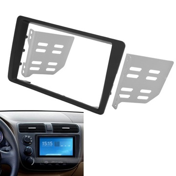 Замена накладки стереорадиорамки 2Din для Honda Civic с левым рулем 2001-2005 гг.