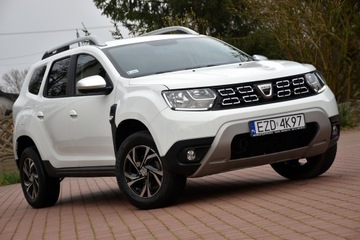 Dacia Duster II SUV 1.6 SCe 115KM 2019 Dacia Duster II Prestige 1.6 16V 115KM 4x4 SalonPL *TYLKO 34100km* BOGATA!