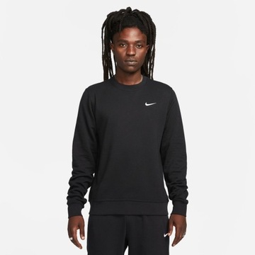 Nike bluza męska Sportswear Club Fleece czarna haftowane logo rozmiar M
