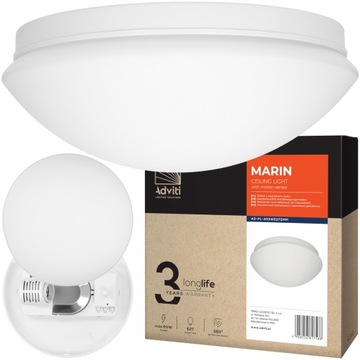 Plafon MARIN z Czujnikiem Ruchu 303 60W LED