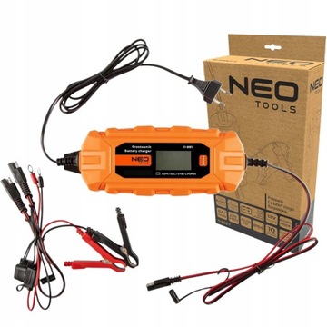 ЗАРЯДНОЕ УСТРОЙСТВО NEO АВТОМАТИЧЕСКИЙ ВЫПРЯМИТЕЛЬ 12В 6А/100ВТ