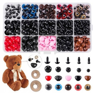 752 SZT OCZY OCZKA BEZPIECZNE DO ZABAWEK 5-12MM