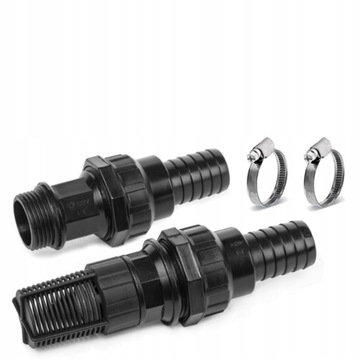 ВСАСЫВАЮЩИЙ ШЛАНГ ДЛЯ НАСОСОВ И ГИДРОФОРА С КЛАПАНОМ 1 ДЮЙМ 2м