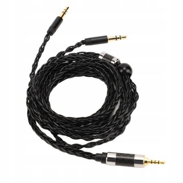 Kabel słuchawkowy 8 rdzeń zbalansowany wtyk 2,5