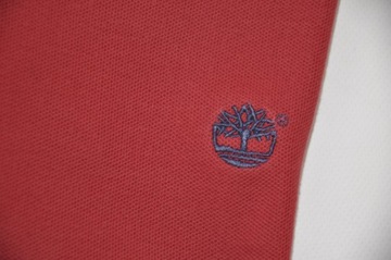 TIMBERLAND koszulka polo czerwona L/XL