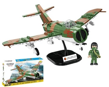 KLOCKI COBI 5825 SAMOLOT LIM-5 MIG 17 NIEMIECKI