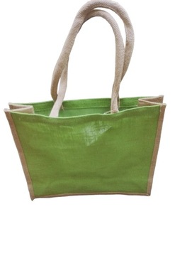 TORBA Z JUTY ZIELONA 3995 GAM