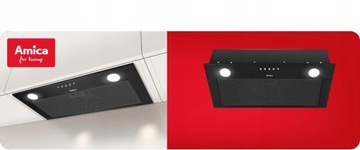 ВСТРАИВАЕМАЯ ВЫТЯЖКА AMICA ЧЕРНАЯ OMC6241B 182 м3/ч