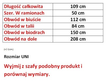 Suknia Sukienka Damska PRODUKT WŁOSKI