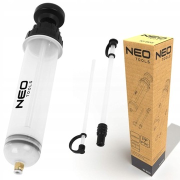 STRZYKAWKA ODSYSARKA OLEJU PŁYN HAMULCOWY PALIWO 200ML WYSYSARKA RĘCZNA NEO