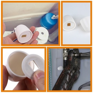 ТУАЛЕТНЫЕ ВИНТЫ, КРЫШКИ, ГАЙКА