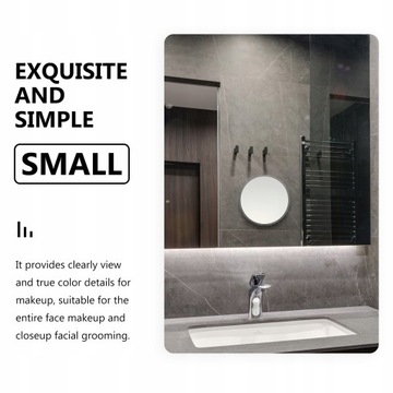 Зеркало для макияжа, 1 шт., увеличительное зеркало с 20-кратным увеличением