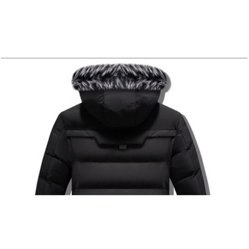 КУРТКА ЗИМНЯЯ УТЕПЛЕННАЯ МУЖСКАЯ, ДЛИННАЯ ПАРКА С КАПЮШОНОМ