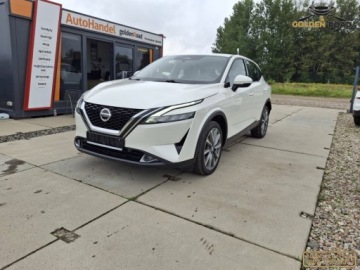 Nissan Qashqai III Crossover 1.3 DIG-T MHEV 140KM 2022 Nissan Qashqai 1,3 turbo 140KM klima kamera 360 navi alu perla oplacona, zdjęcie 1
