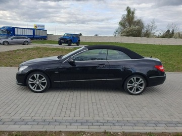 Mercedes Klasa E W212 Kabriolet 200 CGI BlueEFFICIENCY 184KM 2011 Mercedes E 200 Kabriolet Avantagrde FULL OPCJA, zdjęcie 13