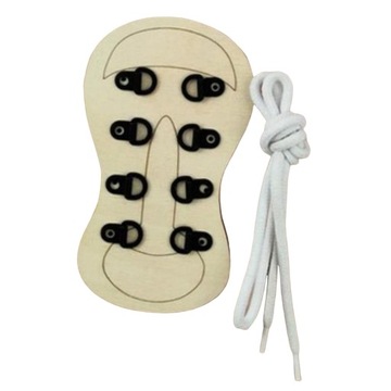 Materiał busyboardu Drewniana klamra do buta