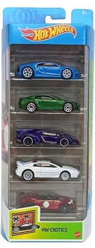 HOT WHEELS EXOTICS 5-PAK BUGATTI CHIRON VENENO