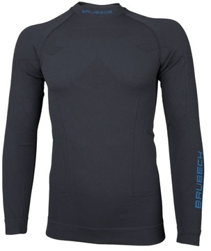 Brubeck Thermo Męska Koszulka Termoaktywna z Długim Rękawem LS13040 | XL