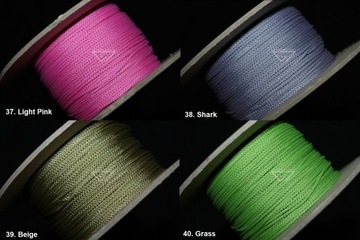 Paracord Minicord 1.4 mm Lina Ozdobna Cord 40 kg